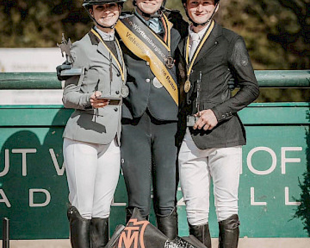Gut Weiherhof - Saison-Kick-off: Vielseitigkeit startet mit Silber & Bronze bei den Jungen Reitern! 🥈🥉