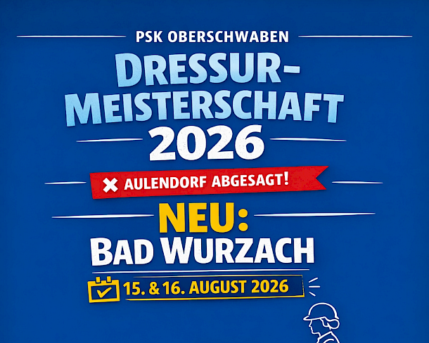 🐎✨ Update zur PSK Oberschwaben‑Meisterschaft Dressur 2026 ✨🐎