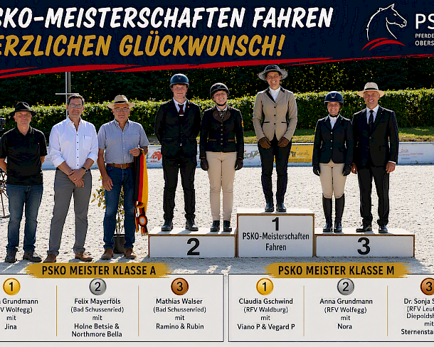 🏆 PSKO-Meisterschaften Fahren 2026 - Bad Schussenried:  PSKO-Meister im Fahren 2026 gekrönt – einfach stark!