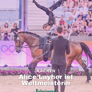 🥇🥇🥇 WM-Gold im Voltigieren - FBW Candy mit Daniel Zembrot und Alice Layher 🐴❤️🏆