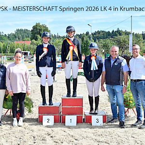 ✨ 🏆 PSK Oberschwaben-Meisterschaften Springen 2026: Die neuen Meister:innen in der LK 4 stehen fest!