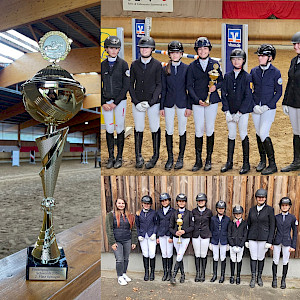 Schwendi - Fördergruppenturnier U14 in Dressur & 🥈 Springen 🥈 - Mannschaftsmeisterschaft 🩵🐴✨